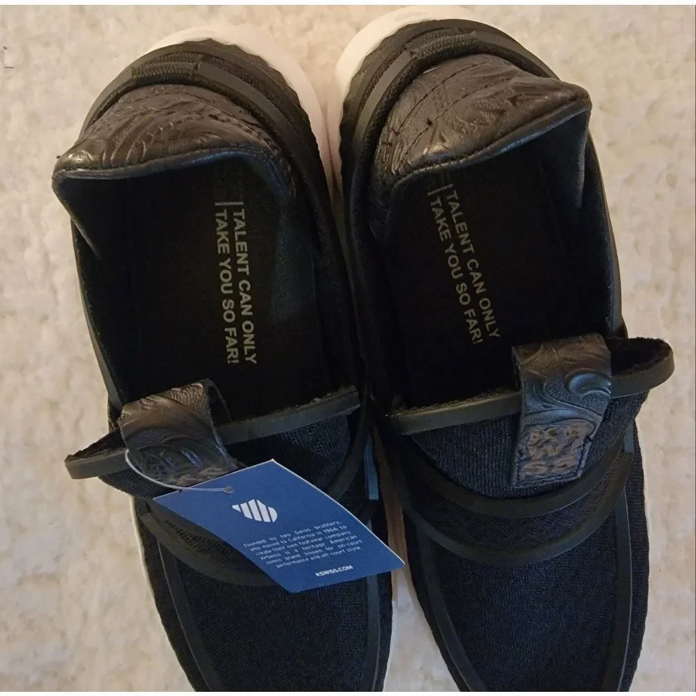 🆕️👟K-SWISS Gen-K Penny Slip On Sneakers Sz 9-1/2